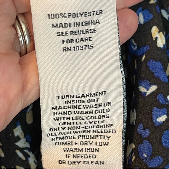 Nanette Lepore Smocked Waist Hi-Lo Midi Dress in Size 12 - Picture 9 of 11